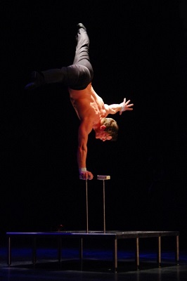 Gunnar Erik performing in the gala show, photo courtesy of Rainbow Making