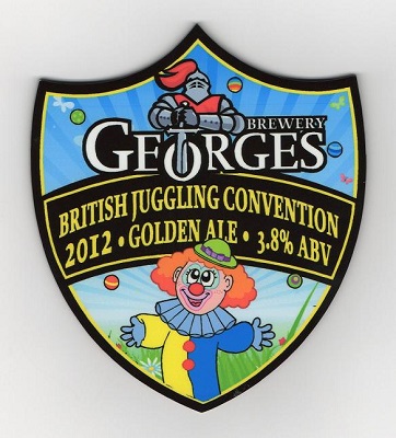 British Juggling Convention ale, photo courtesy of Kevin Fletcher