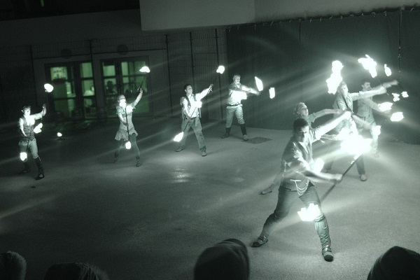 Matthew Tiffany performing in the gala show, photo courtesy of Rainbow Making